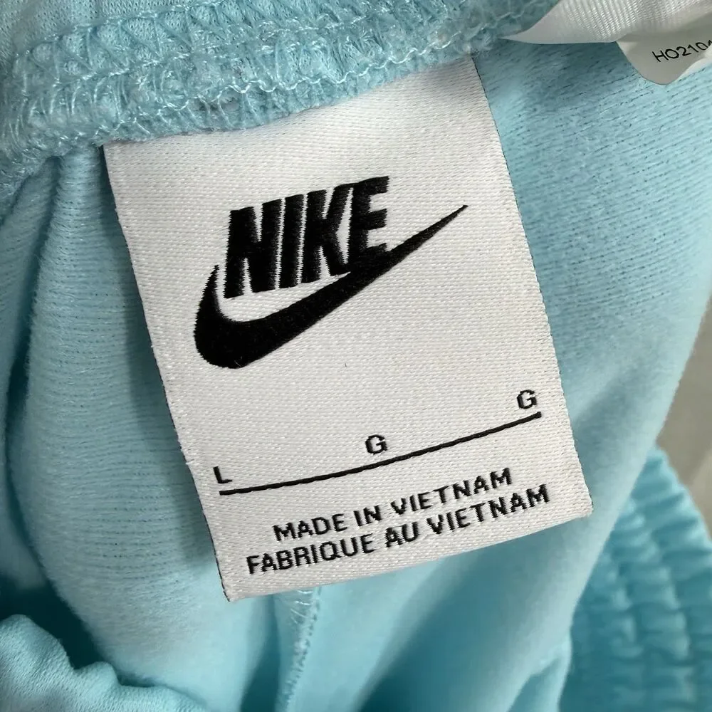 Nike Sportswear Big Kids Girls Large Blue High-Waisted Track pants DD6302 - Picture 3 of 10
